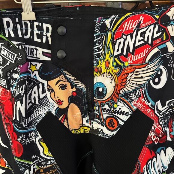 Black and multi Coloured Oneal Mayhem - Picture 2 of 7